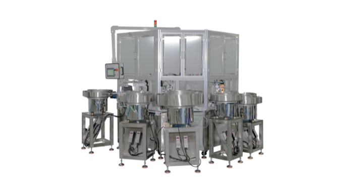 全自動密閉式吸痰管控制閥組裝機